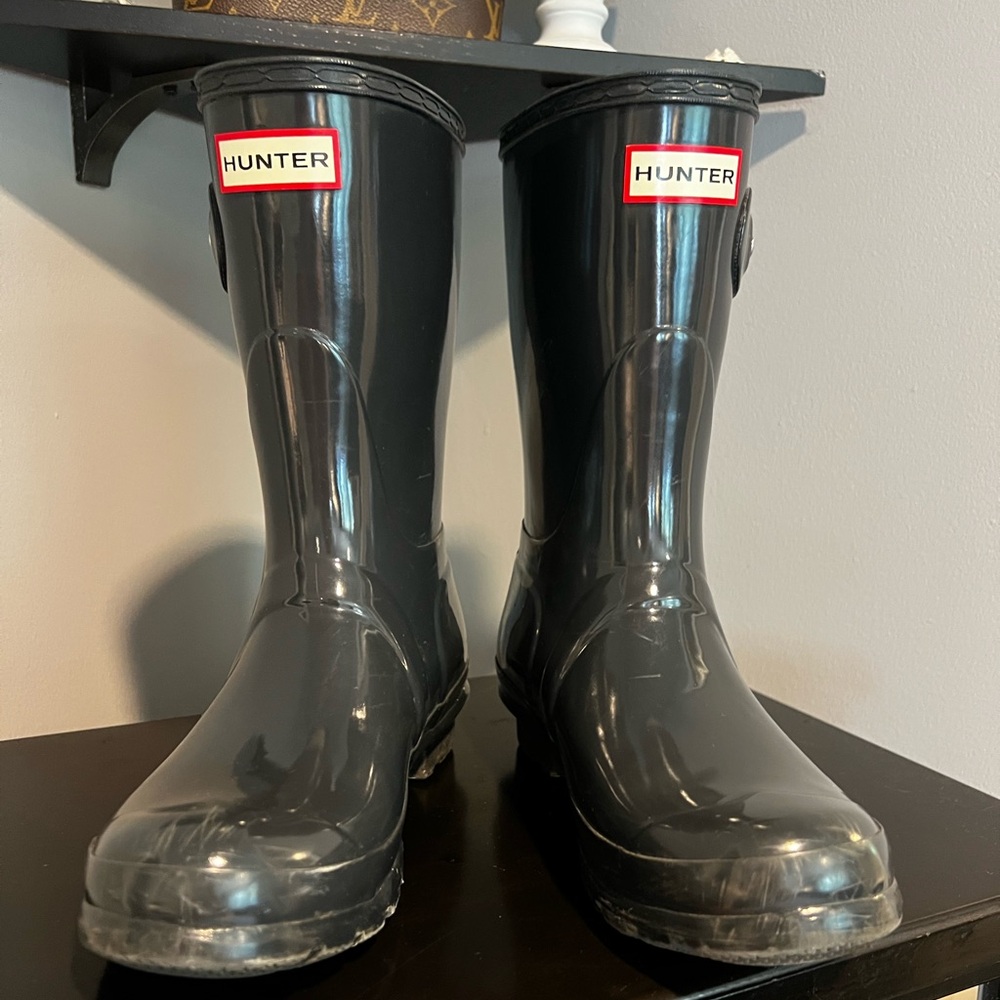 Hunter Original Short Gloss Rain Boots - Picture 3 of 16